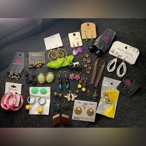 Costume Jewelry Earring Bundle